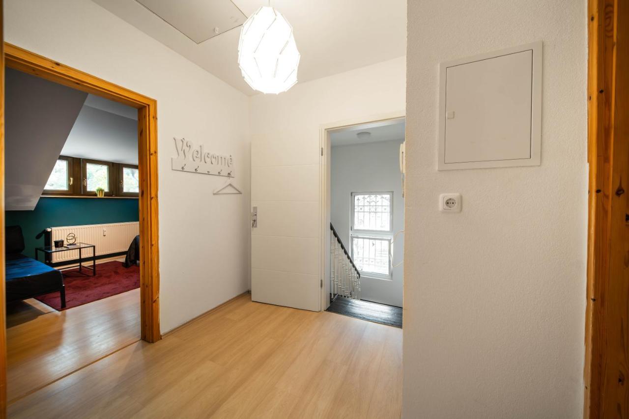 באד אמס Bismarck Apt Mit Schoenem Balkon מראה חיצוני תמונה