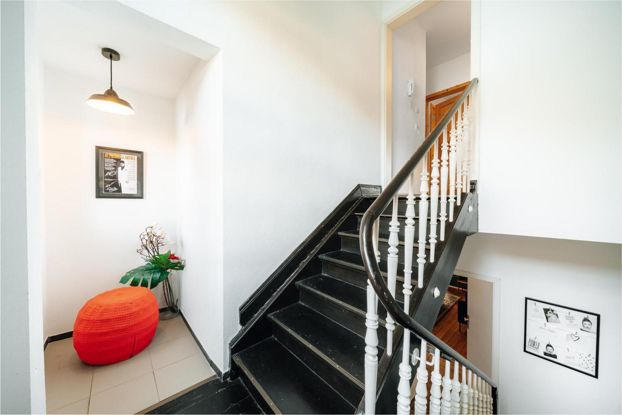 באד אמס Bismarck Apt Mit Schoenem Balkon מראה חיצוני תמונה